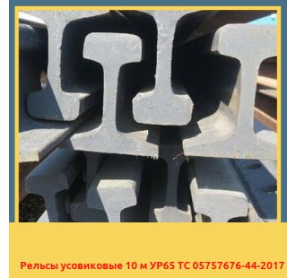 Рельсы усовиковые 10 м УР65 ТС 05757676-44-2017 в Караколе